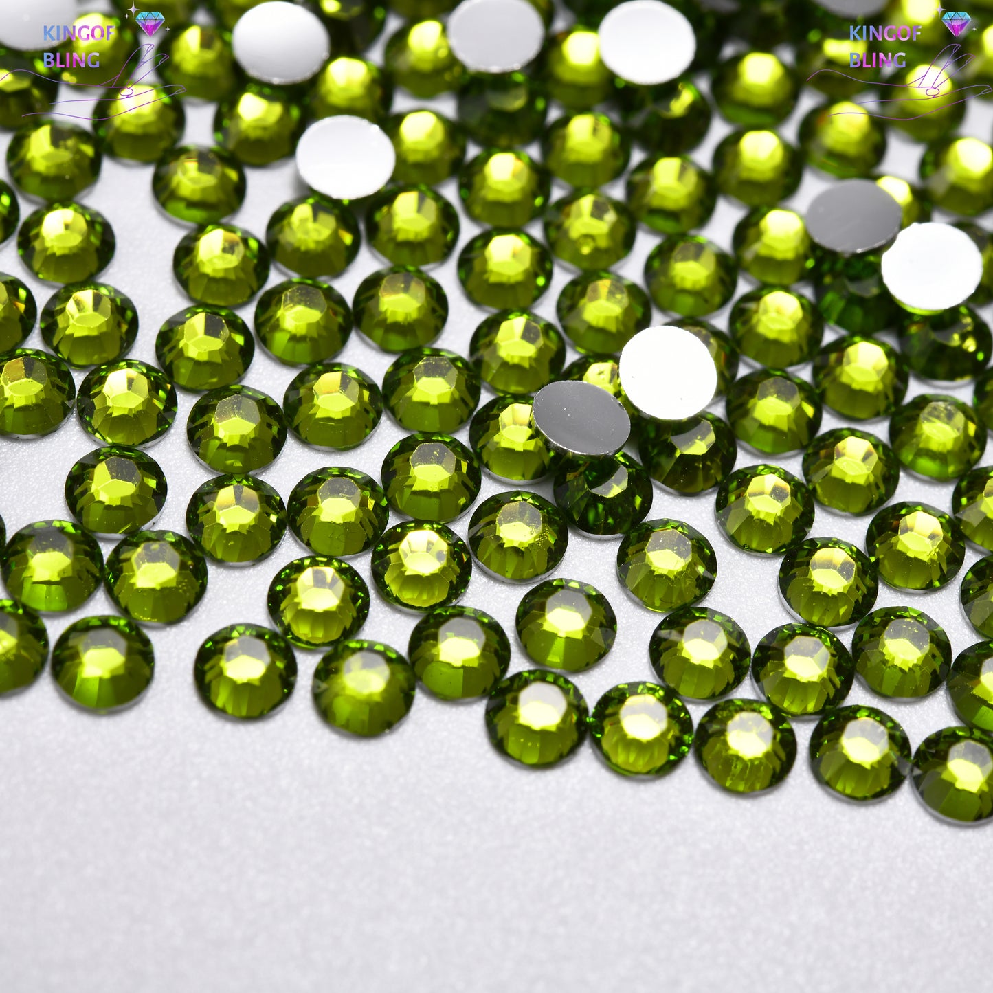 5MM Sliver Back Resin Rhinestones