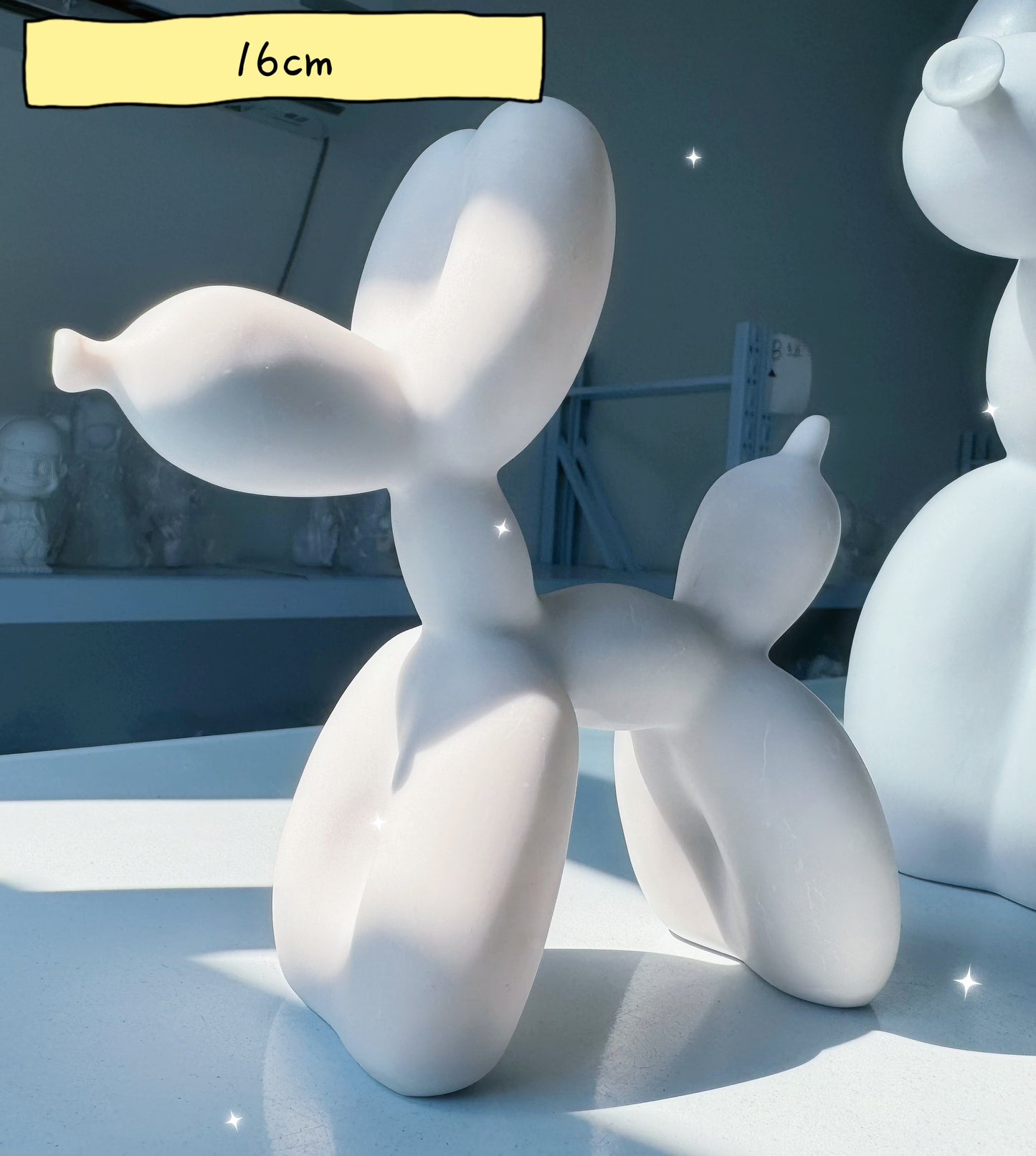 Balloon Dog, All sizes, Ceramics, Smooth Surface, display, Decorations