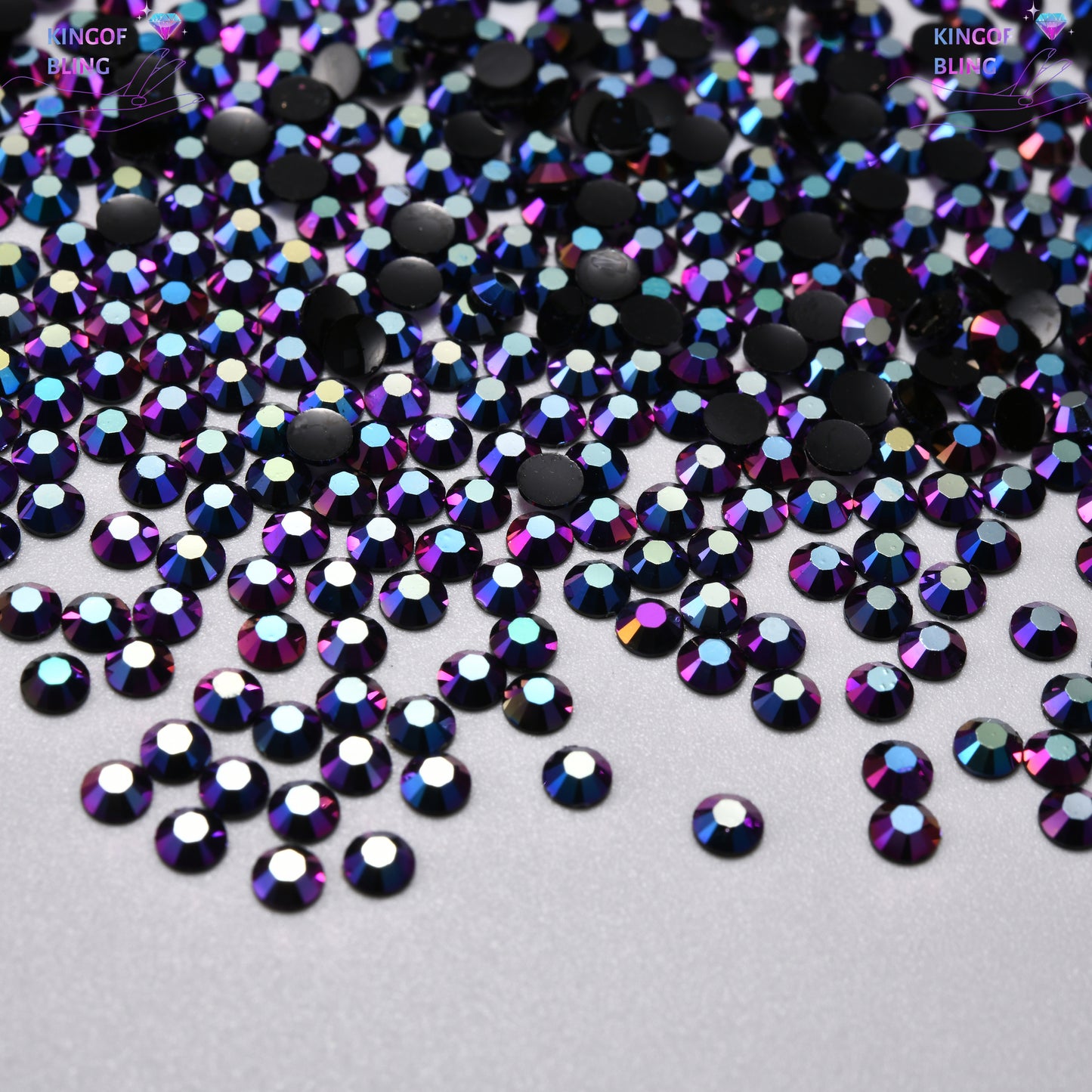 3MM Jelly AB Resin rhinestones