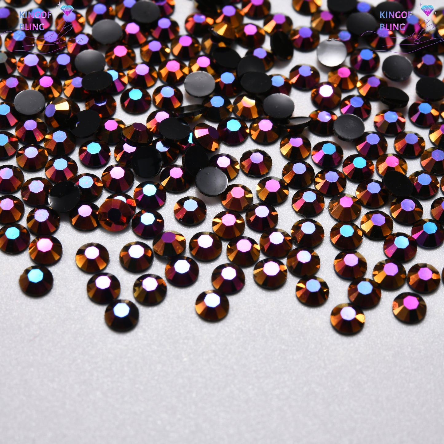 3MM Jelly AB Resin rhinestones