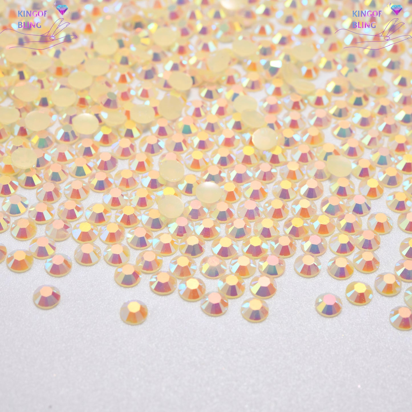 3MM Jelly AB Resin rhinestones