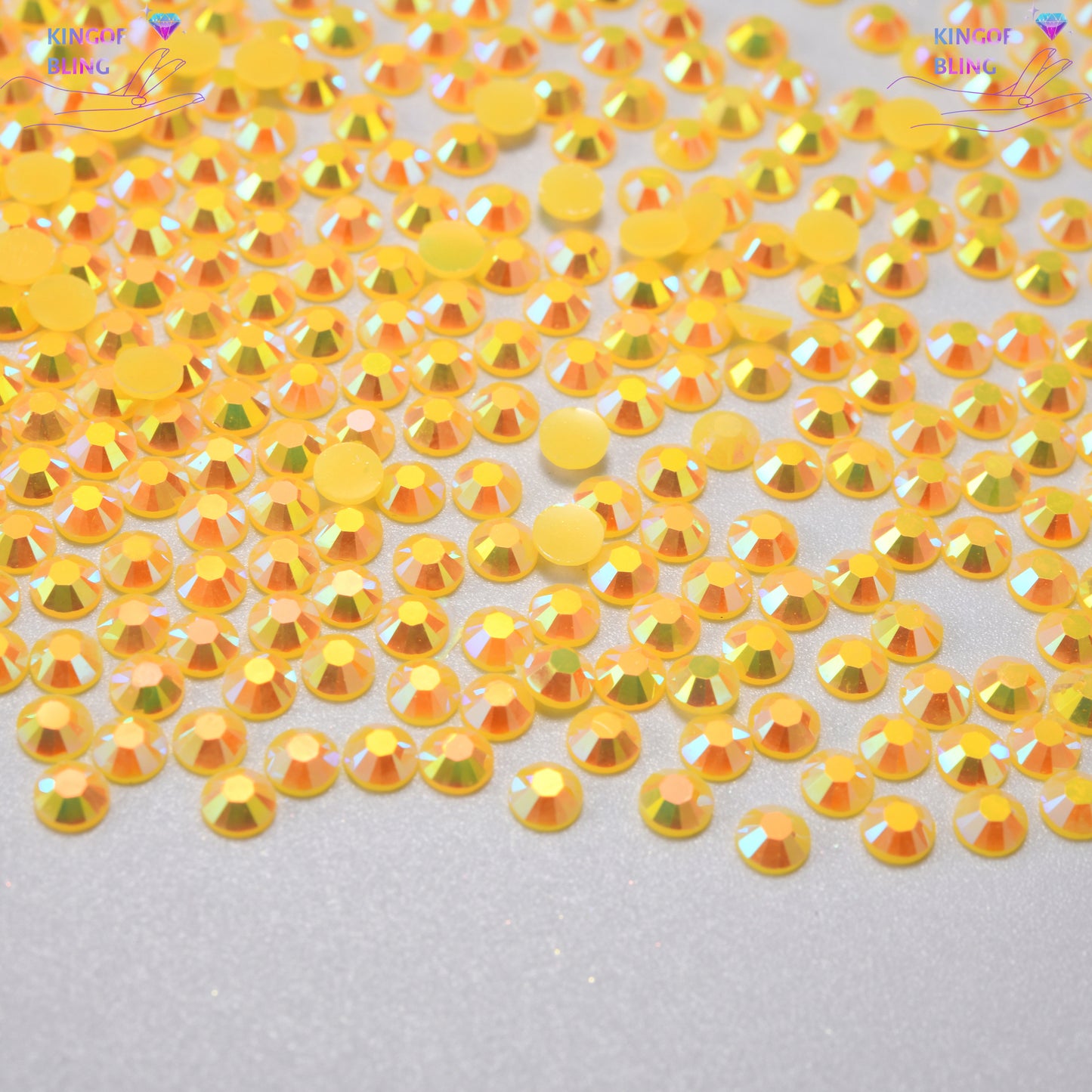 3MM Jelly AB Resin rhinestones