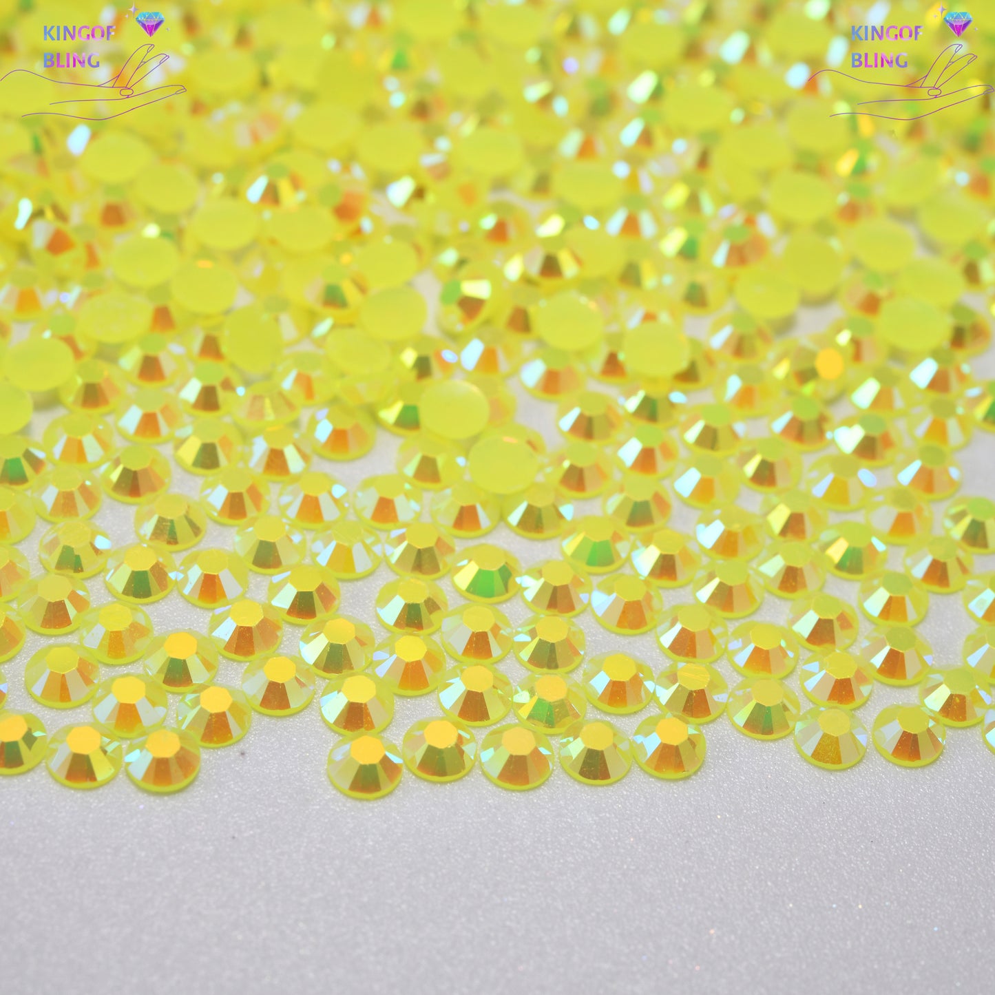 2MM Jelly AB Resin rhinestones