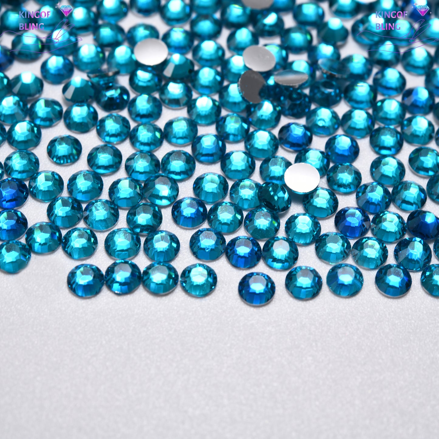 2MM Silver Back Resin Rhinestones