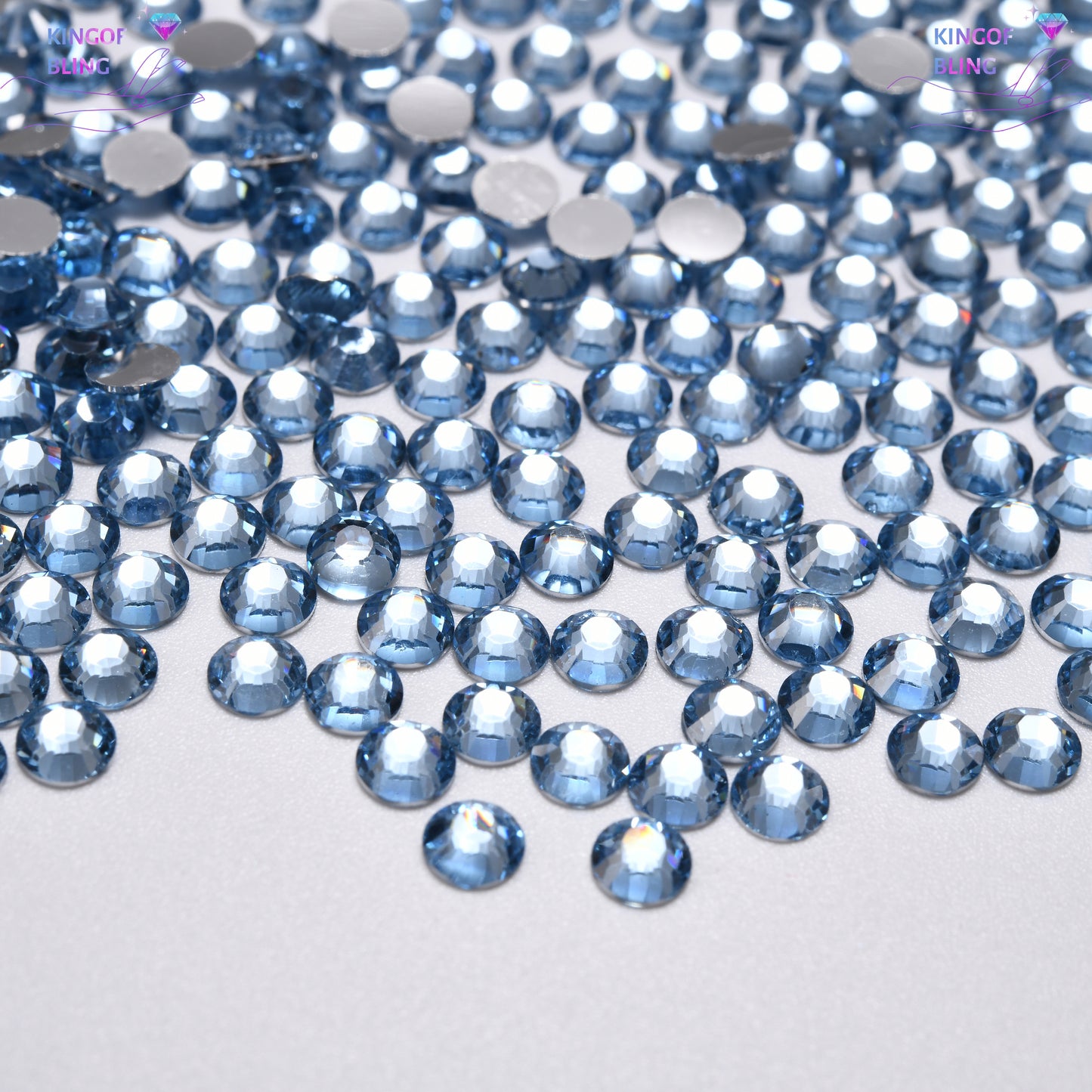 2MM Silver Back Resin Rhinestones