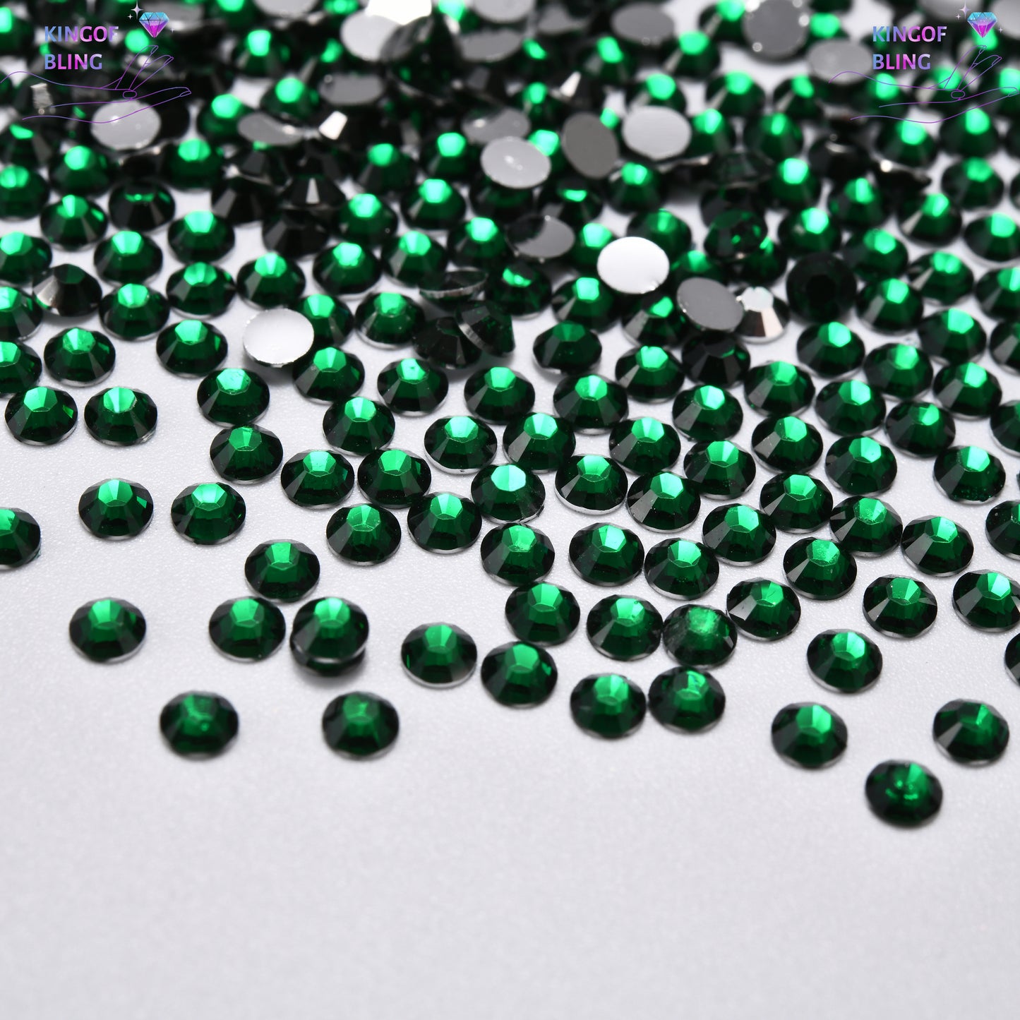 2MM Silver Back Resin Rhinestones