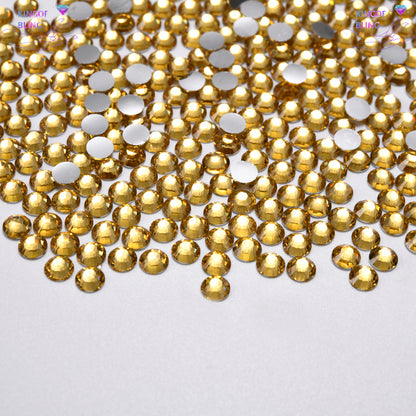 2MM Silver Back Resin Rhinestones