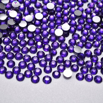 2MM Silver Back Resin Rhinestones