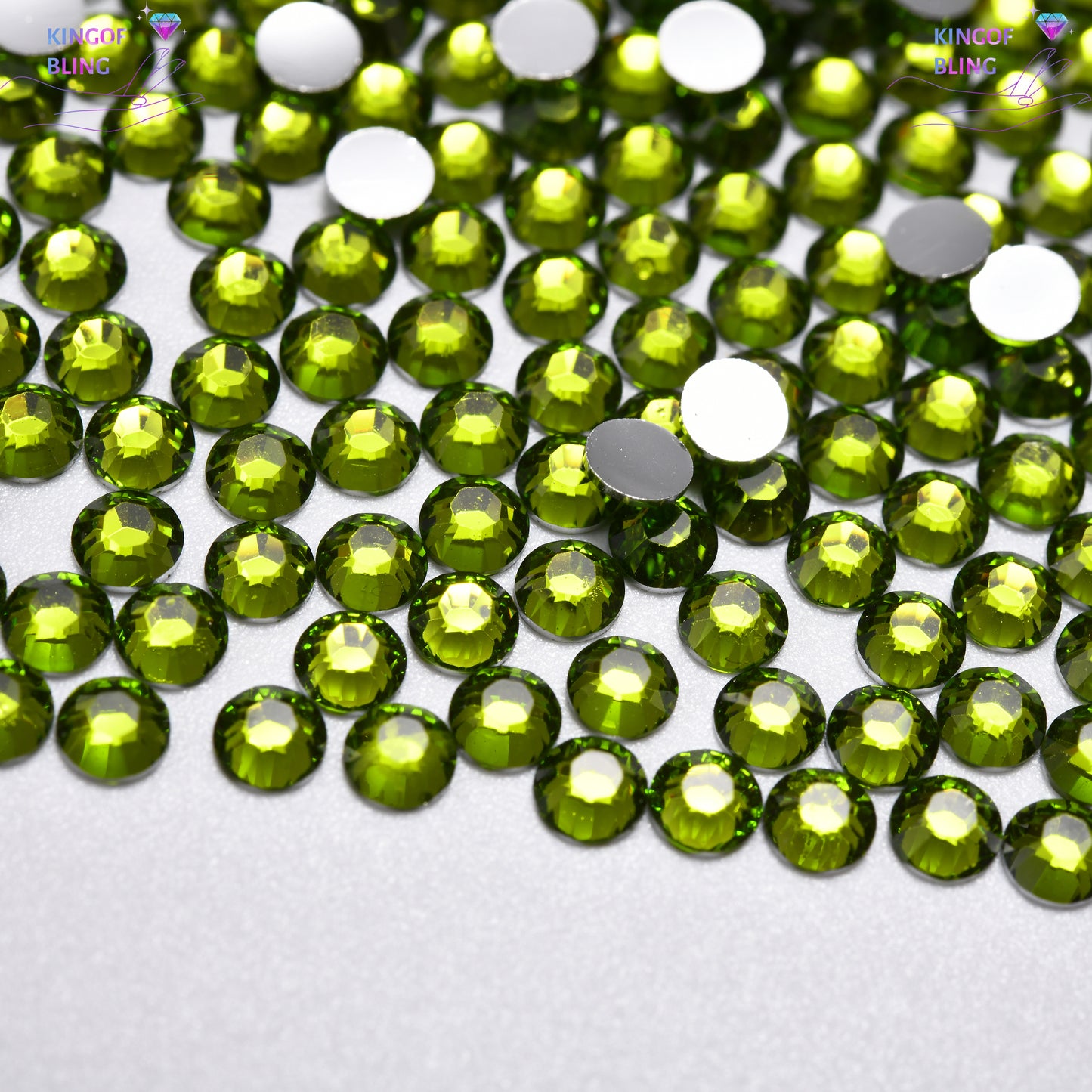 3MM Silver Back Resin Rhinestones