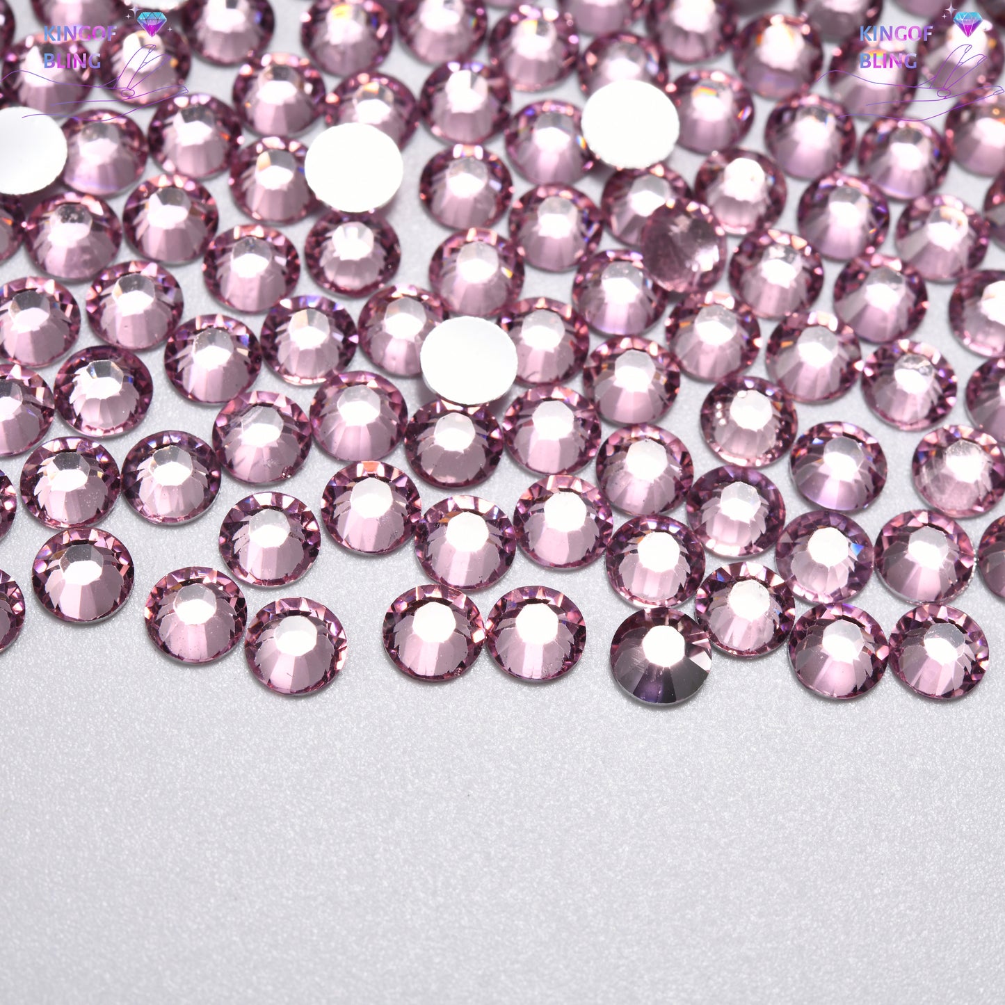 2MM Silver Back Resin Rhinestones