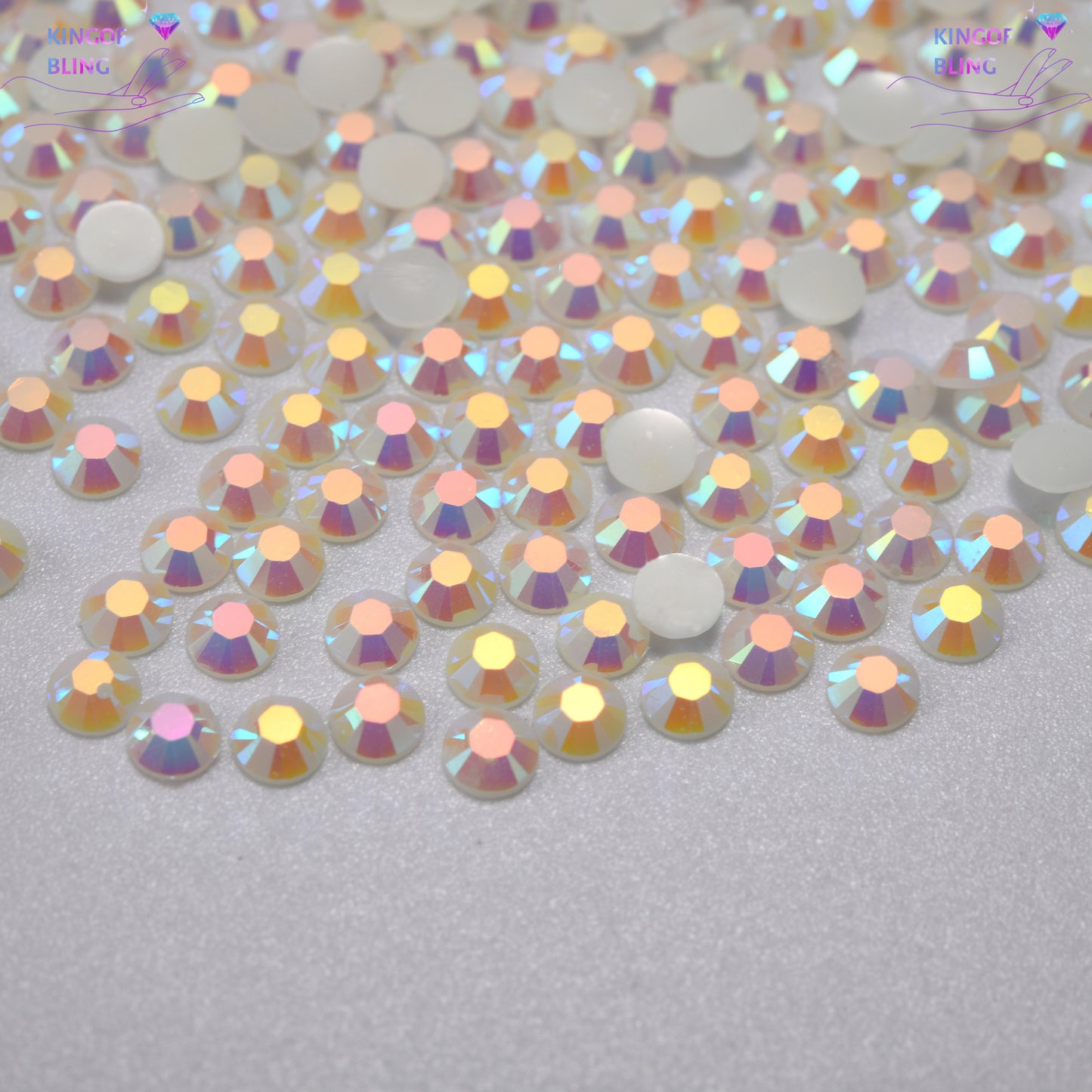 3MM Jelly AB Resin rhinestones