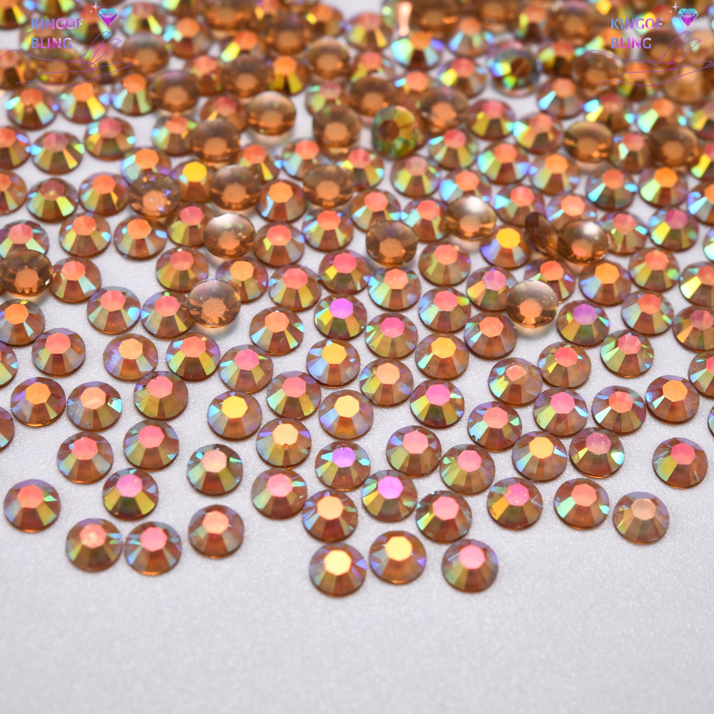 2MM Transparent AB Resin Rhinestones