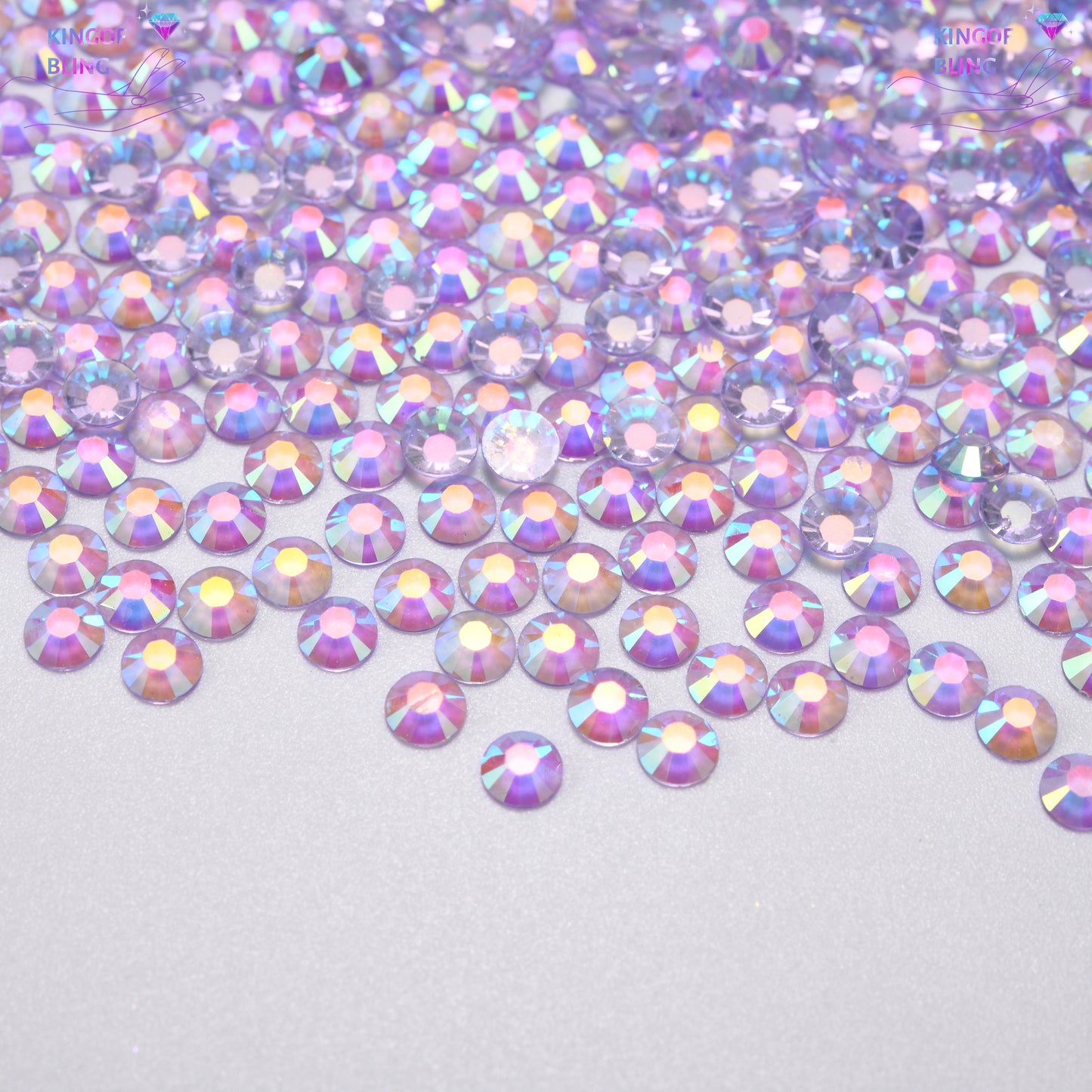 3MM Transparent AB Resin Rhinestones