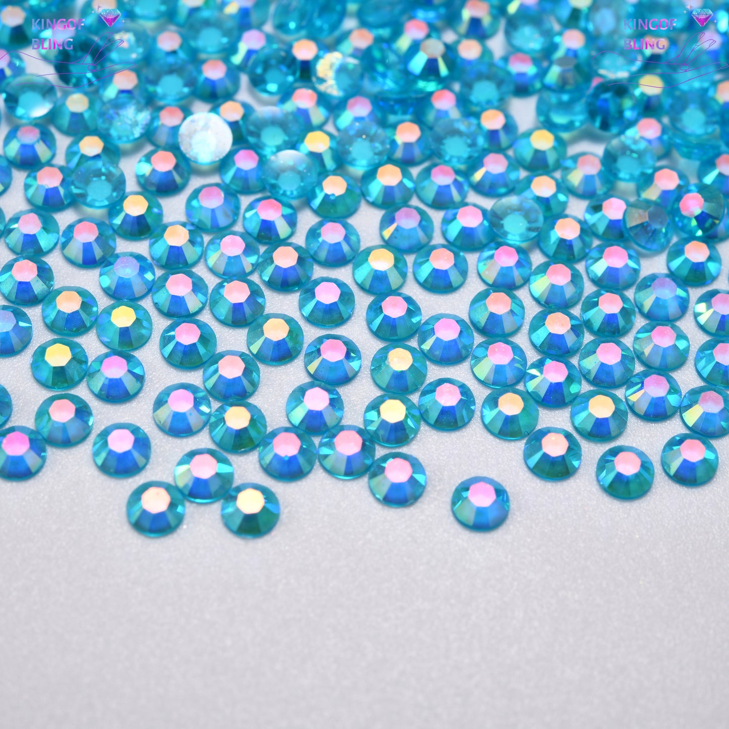 2MM Transparent AB Resin Rhinestones