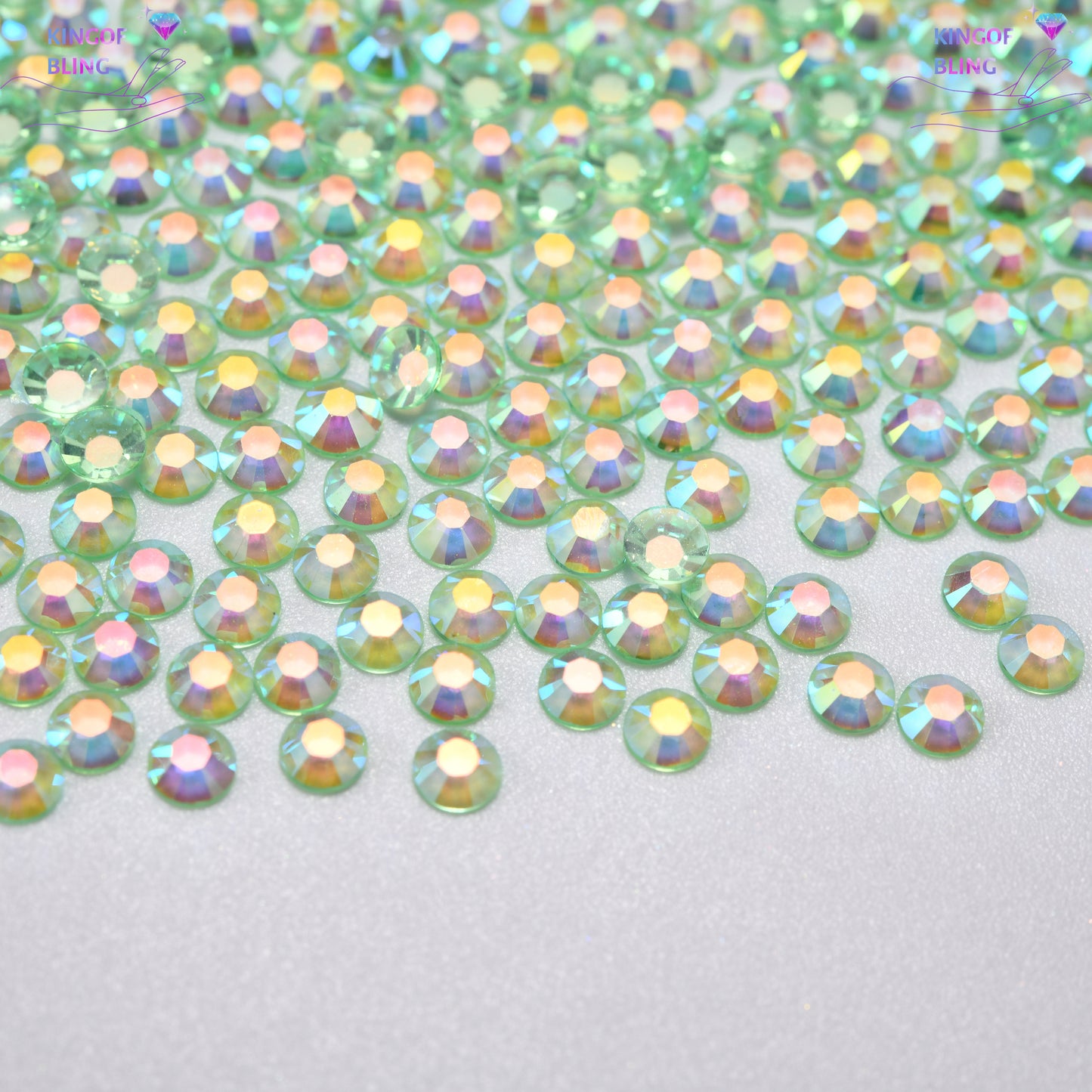 3MM Transparent AB Resin Rhinestones