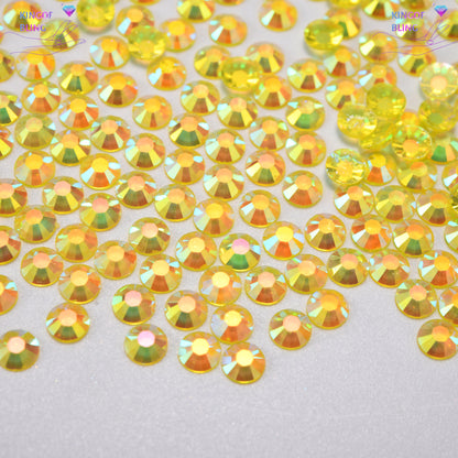 2MM Transparent AB Resin Rhinestones