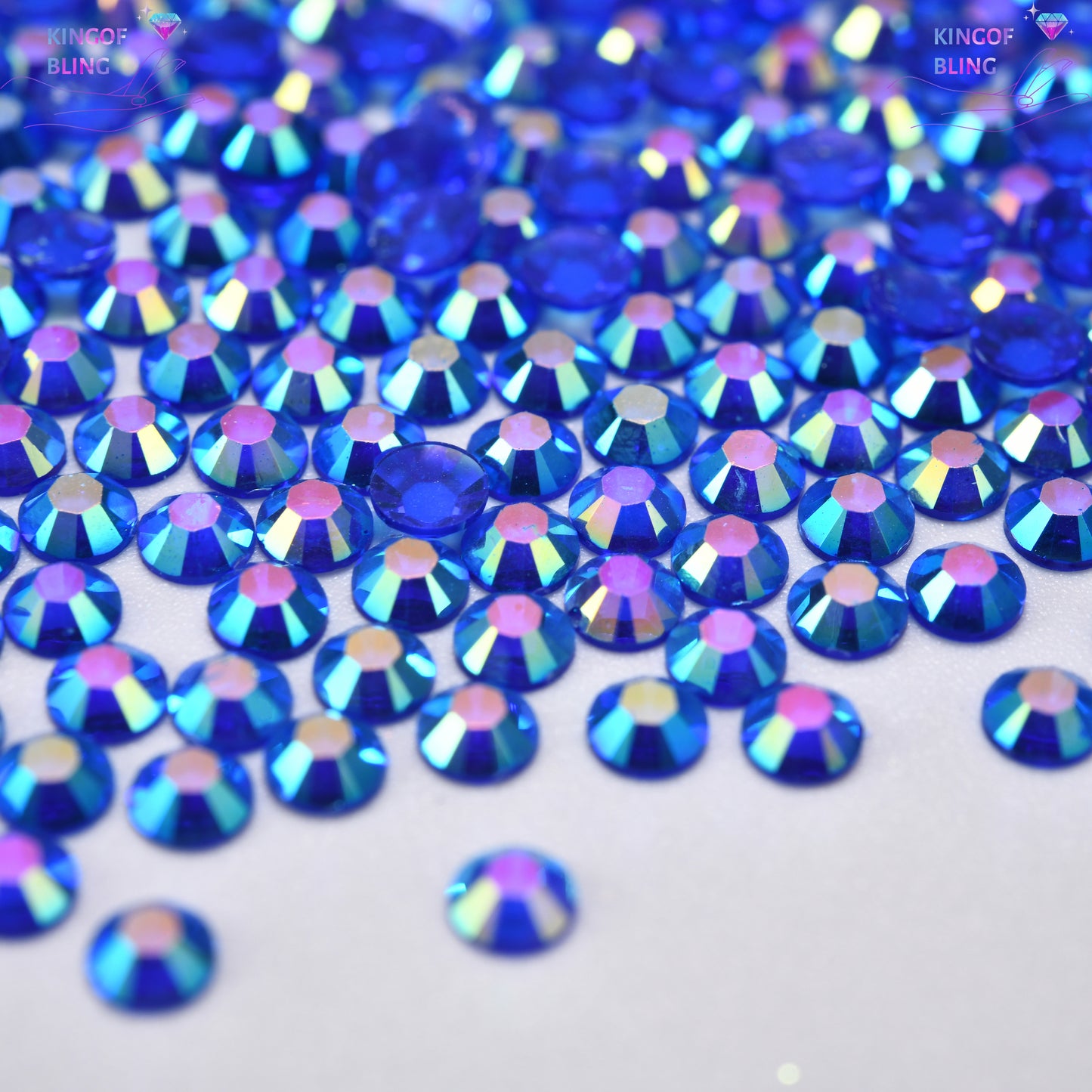 2MM Transparent AB Resin Rhinestones