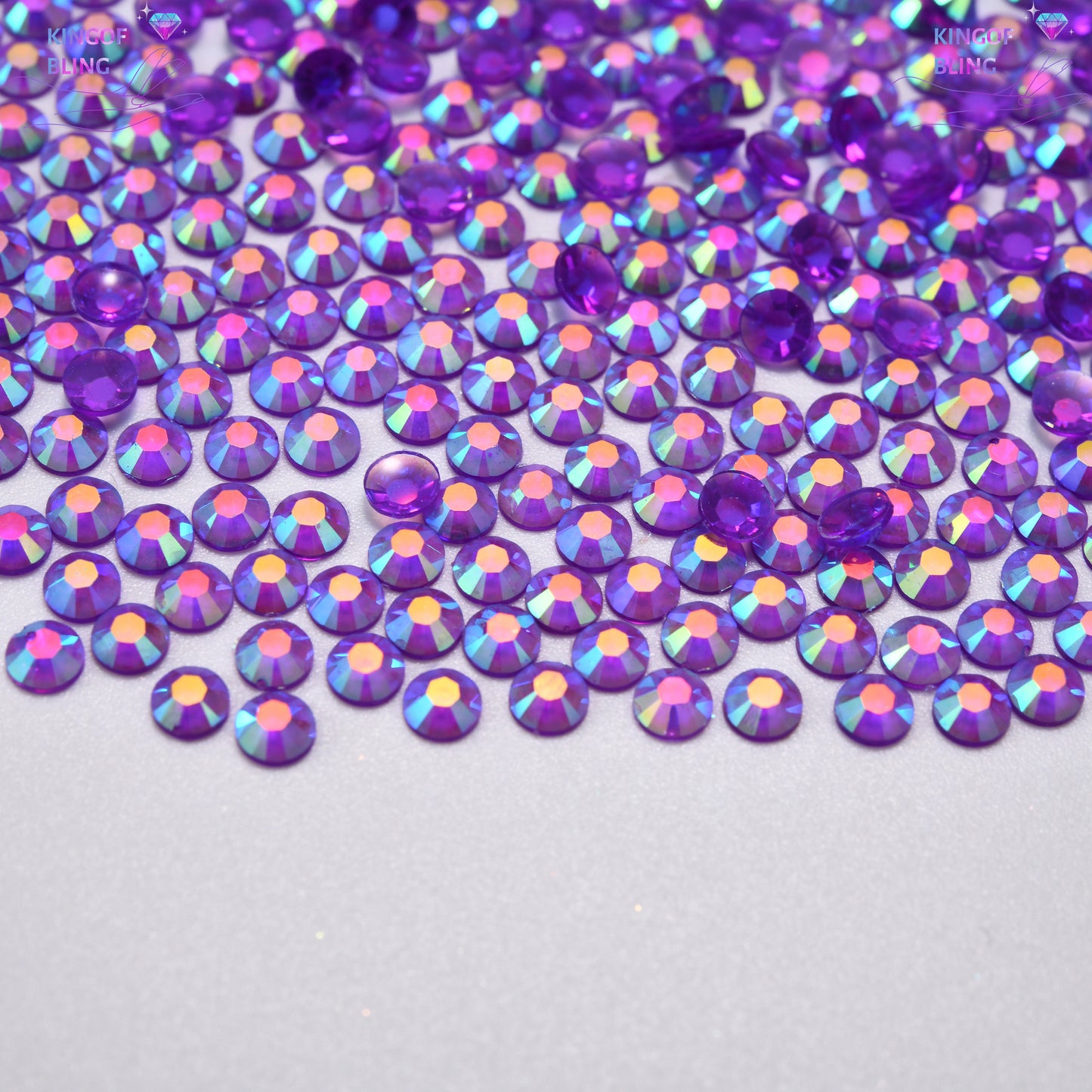 3MM Transparent AB Resin Rhinestones