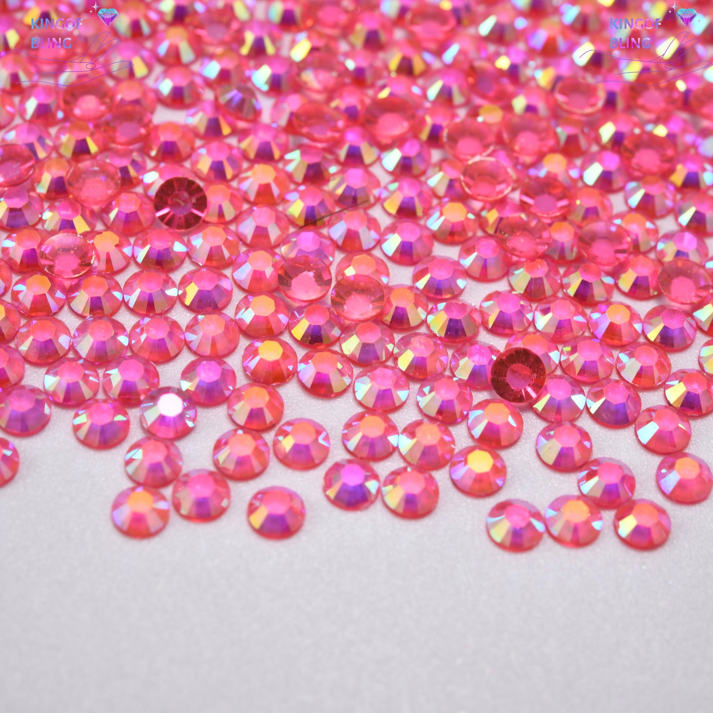 2MM Transparent AB Resin Rhinestones