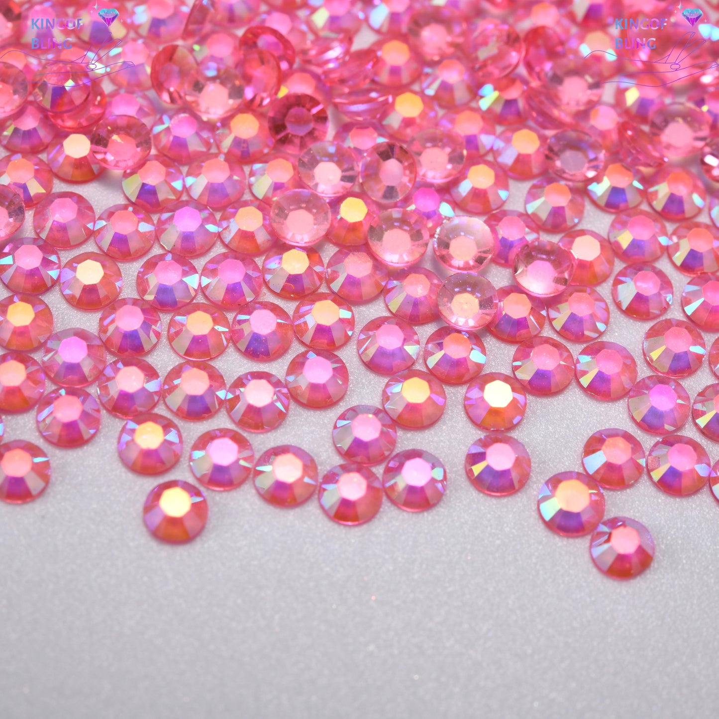 2MM Transparent AB Resin Rhinestones