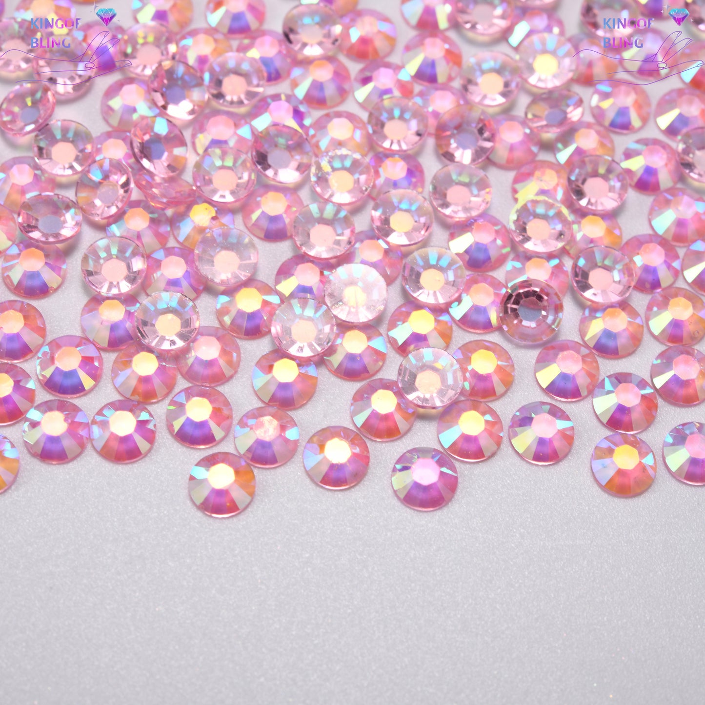 2MM Transparent AB Resin Rhinestones