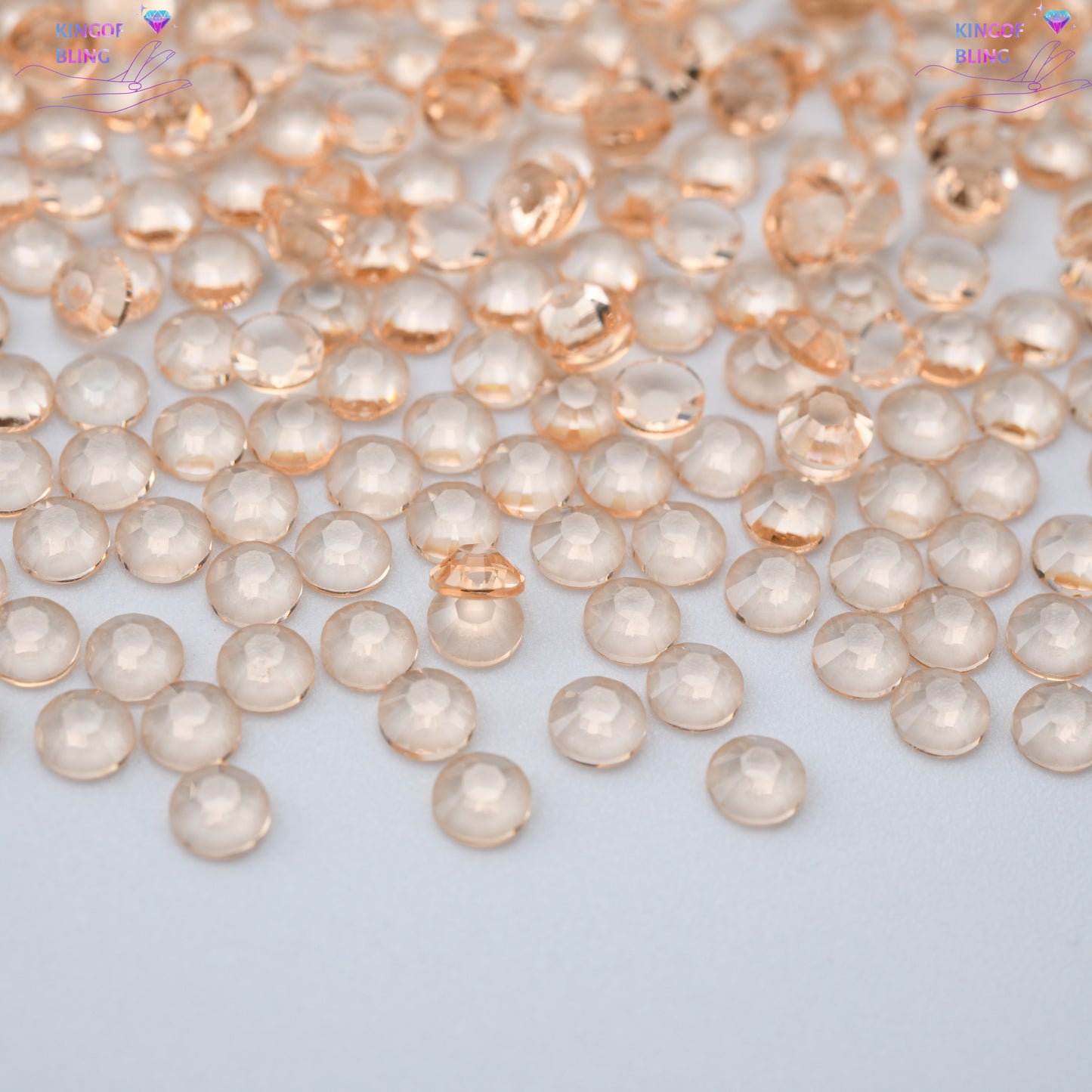 3MM Transparent Resin Rhinestones