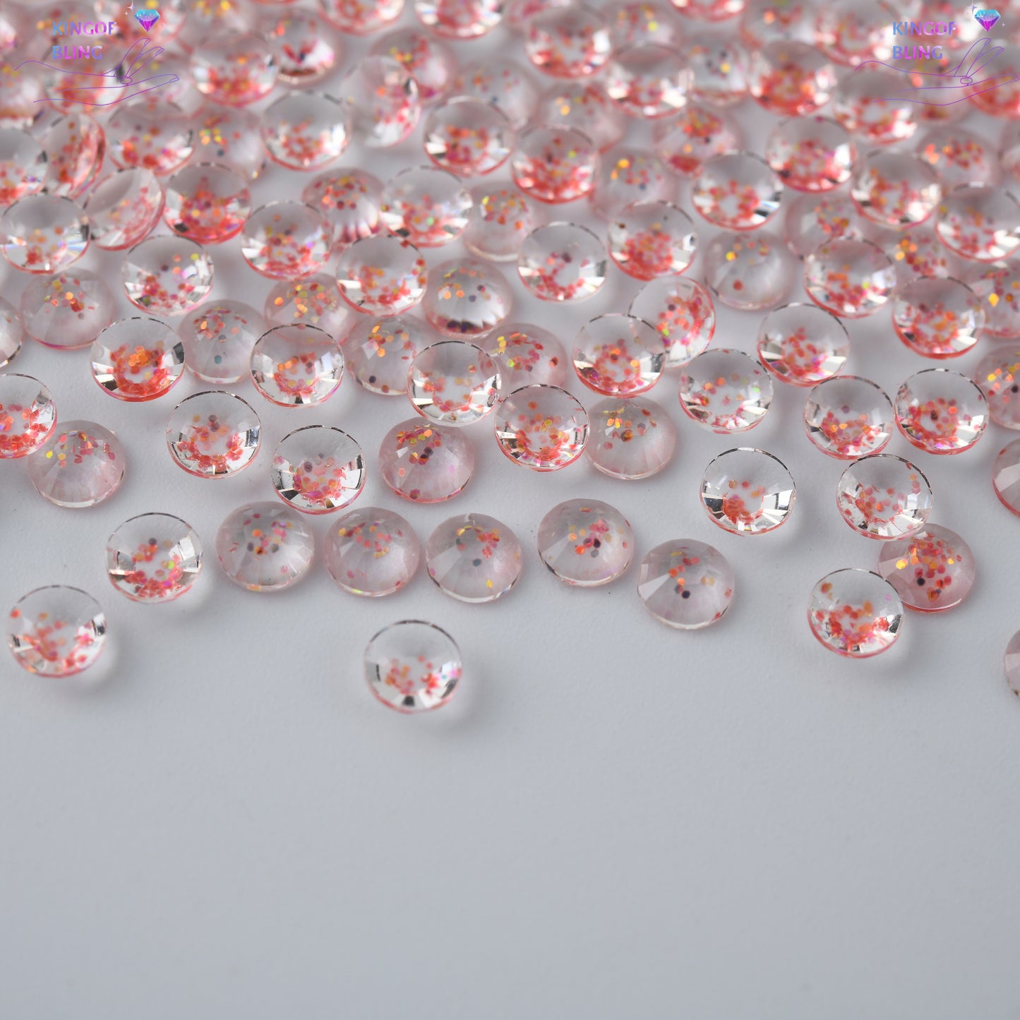 3MM Starry Clear Resin Rhinestones