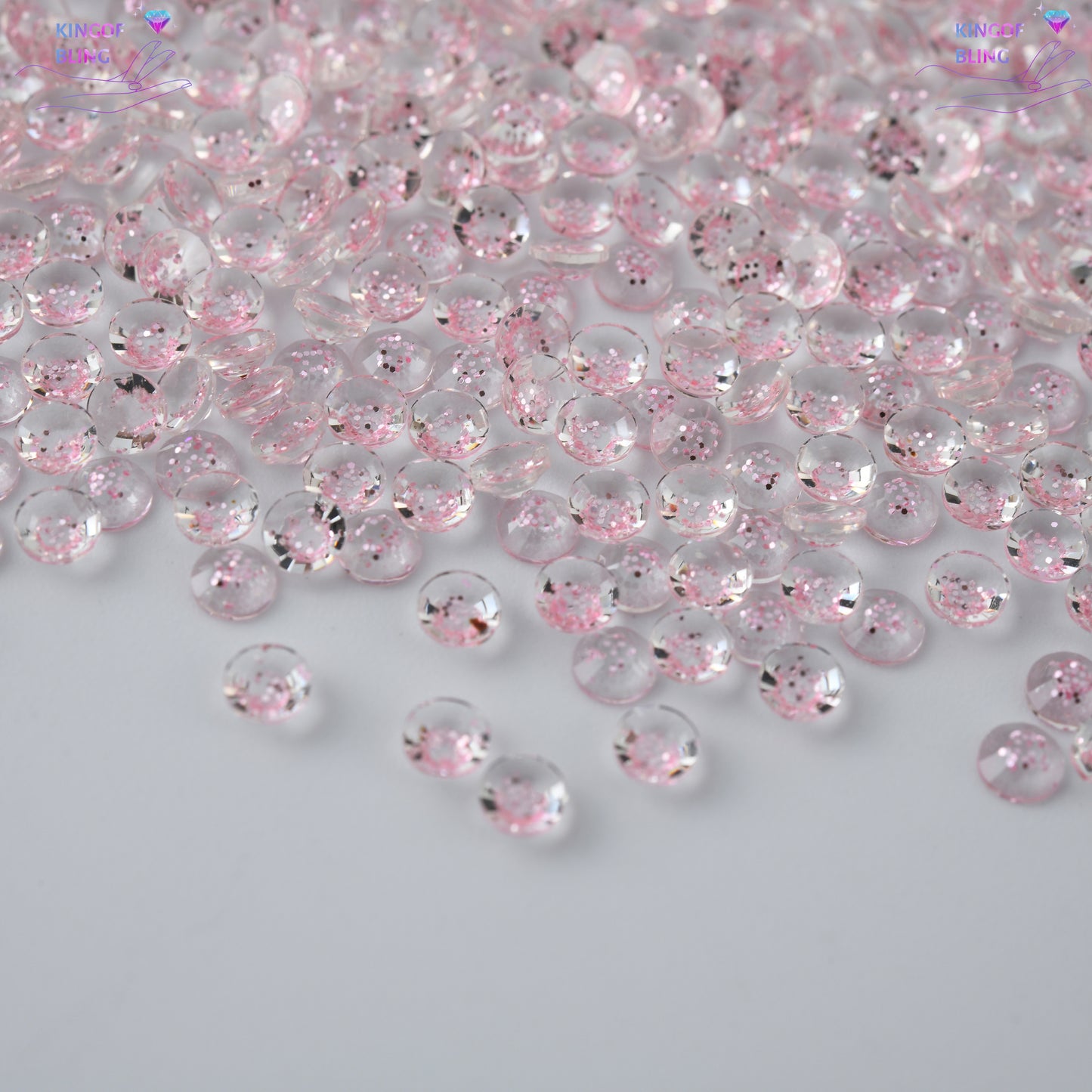 3MM Starry Clear Resin Rhinestones