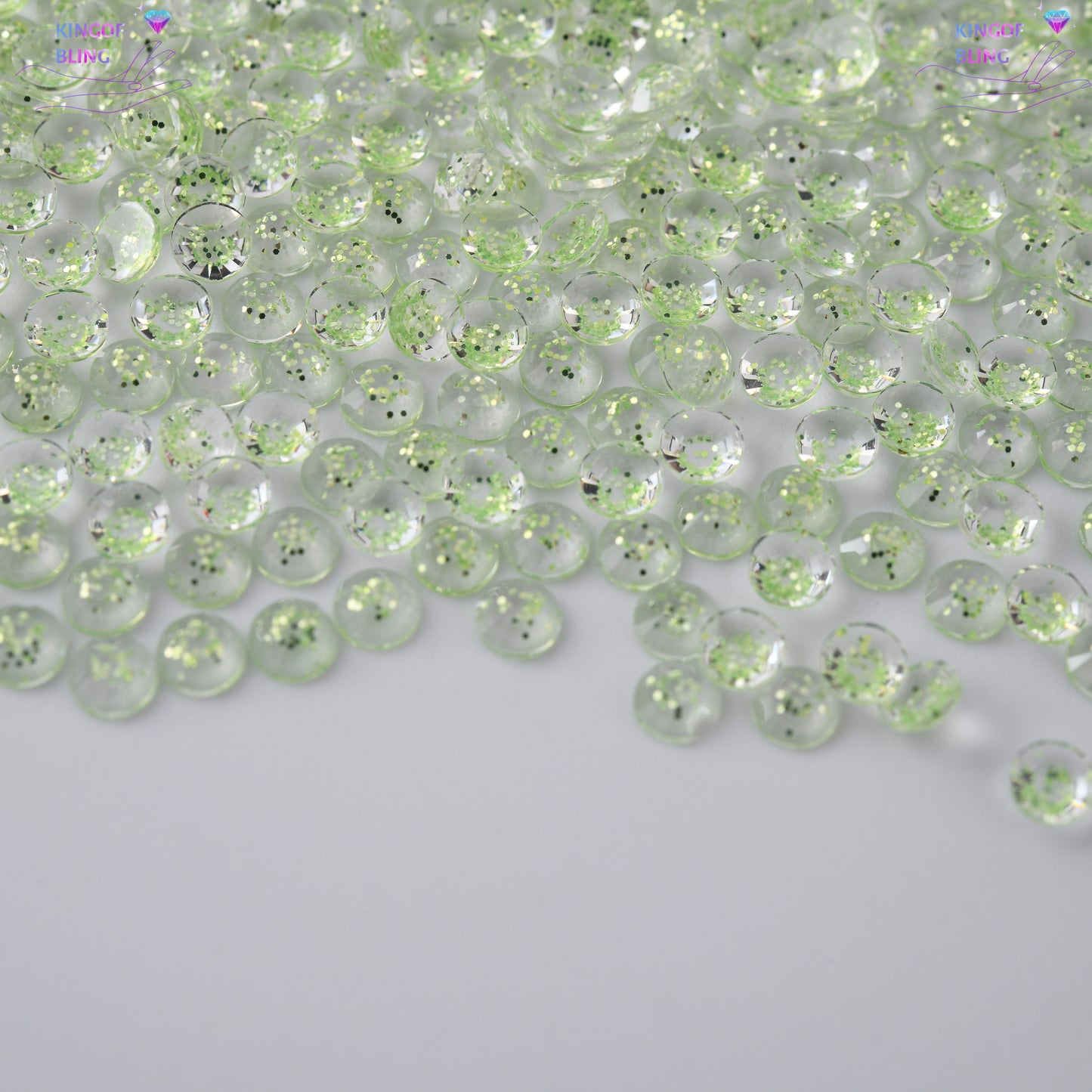 3MM Starry Clear Resin Rhinestones