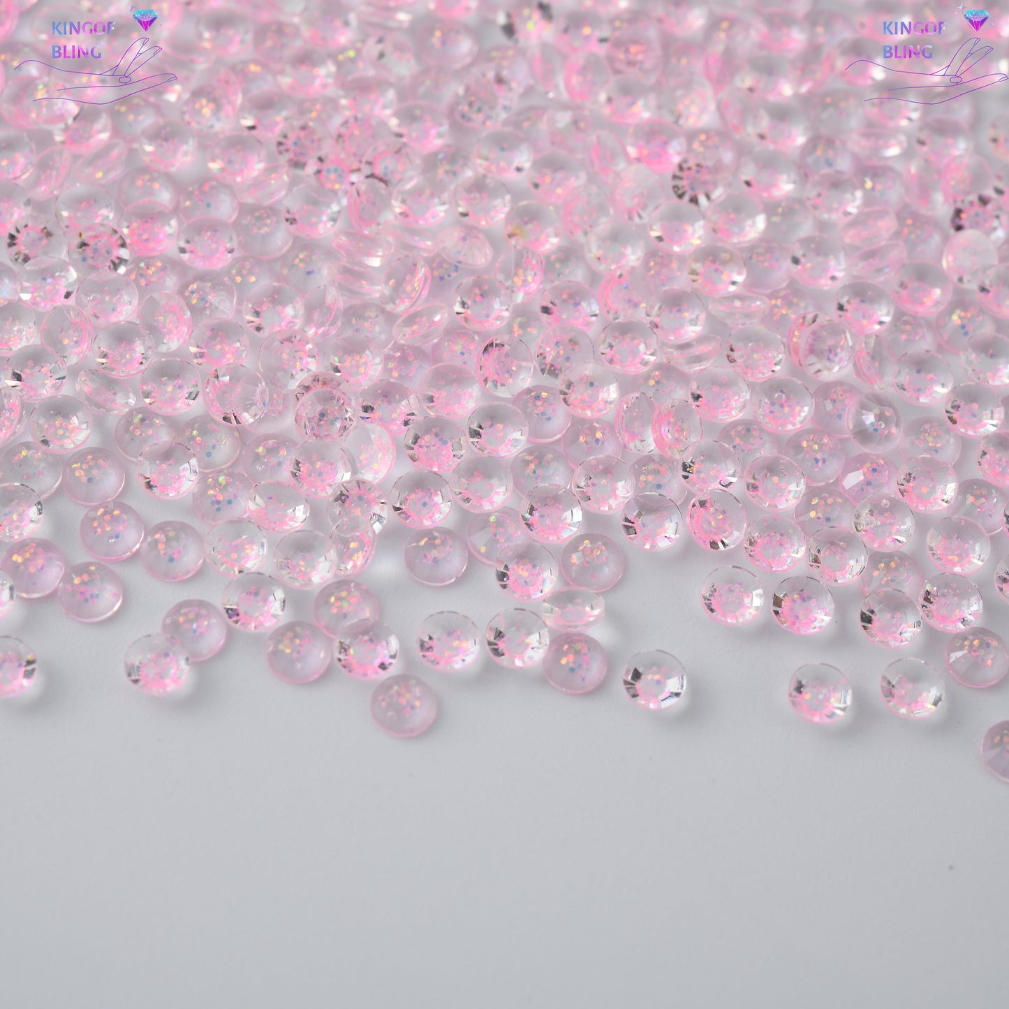 3MM Starry Clear Resin Rhinestones