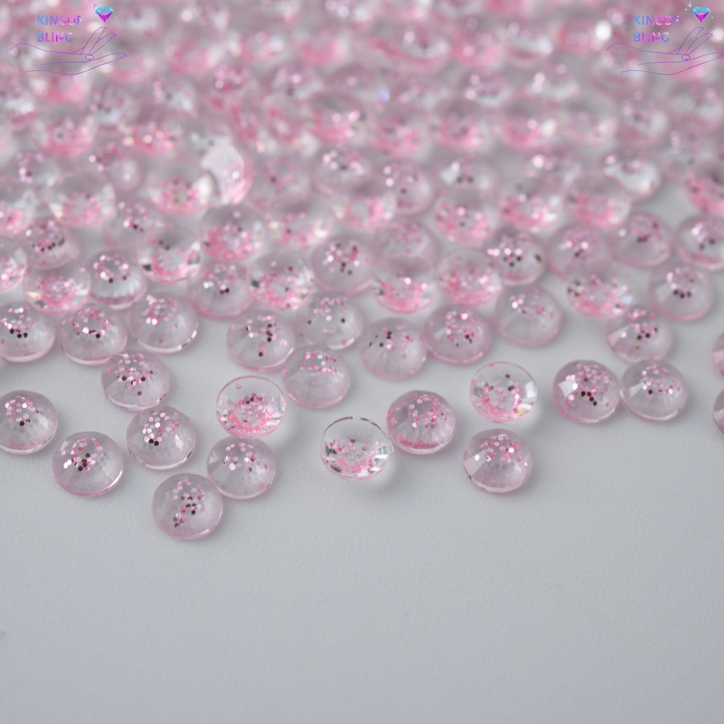 3MM Starry Clear Resin Rhinestones