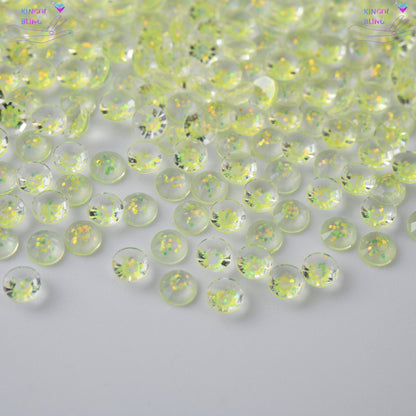 3MM Starry Clear Resin Rhinestones