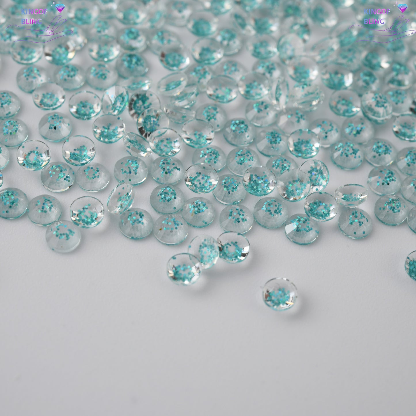 3MM Starry Clear Resin Rhinestones