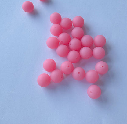 Silicon Lumi Beads, 16mm, use for bracelects, pens, decorations