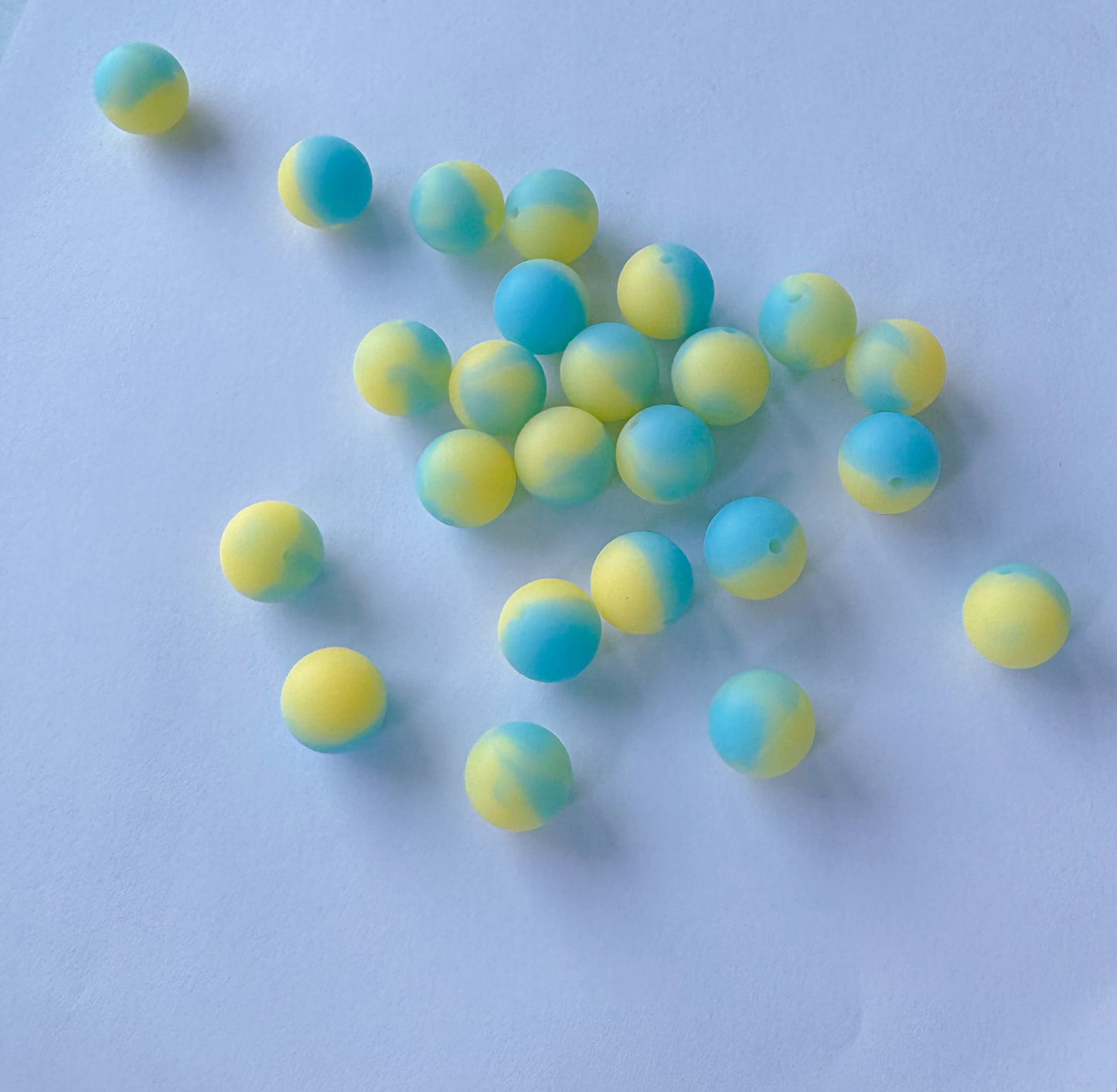 Silicon Lumi Beads, 16mm, use for bracelects, pens, decorations