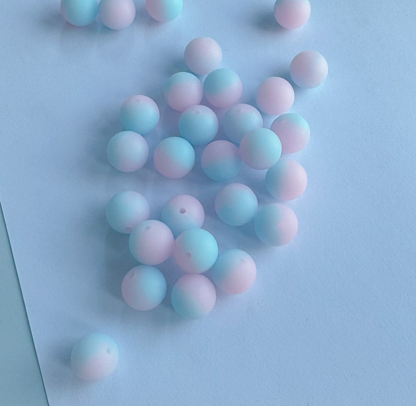 Silicon Lumi Beads, 16mm, use for bracelects, pens, decorations