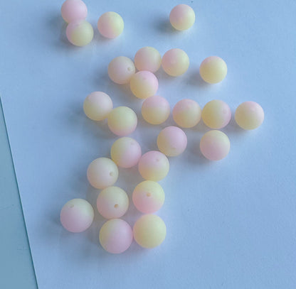 Silicon Lumi Beads, 16mm, use for bracelects, pens, decorations