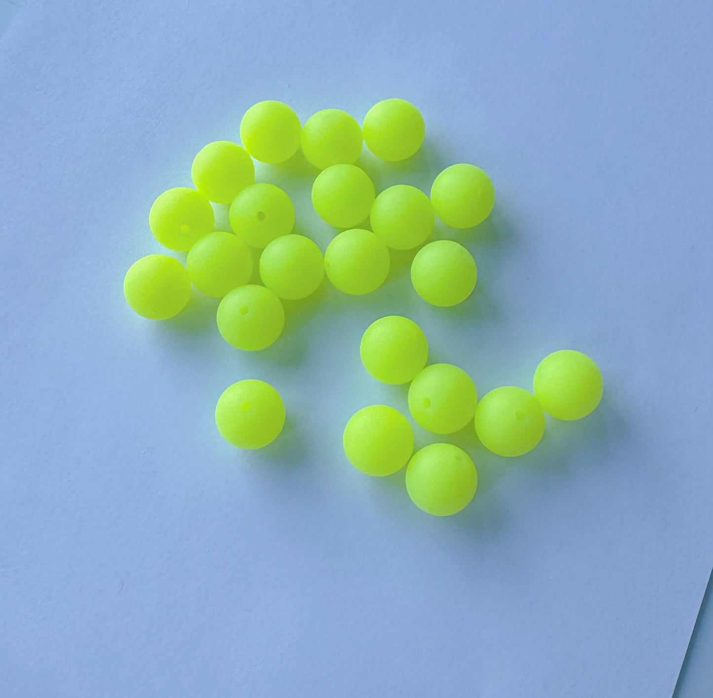 Silicon Lumi Beads, 16mm, use for bracelects, pens, decorations