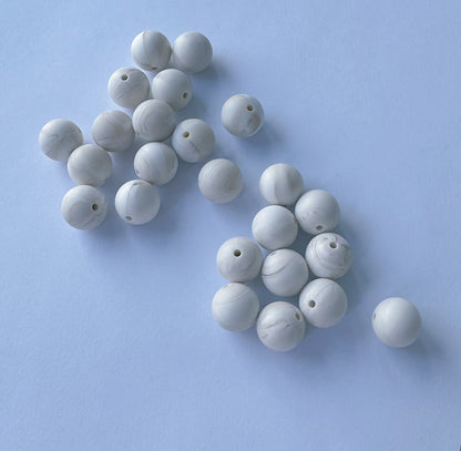 Silicon Lumi Beads, 16mm, use for bracelects, pens, decorations