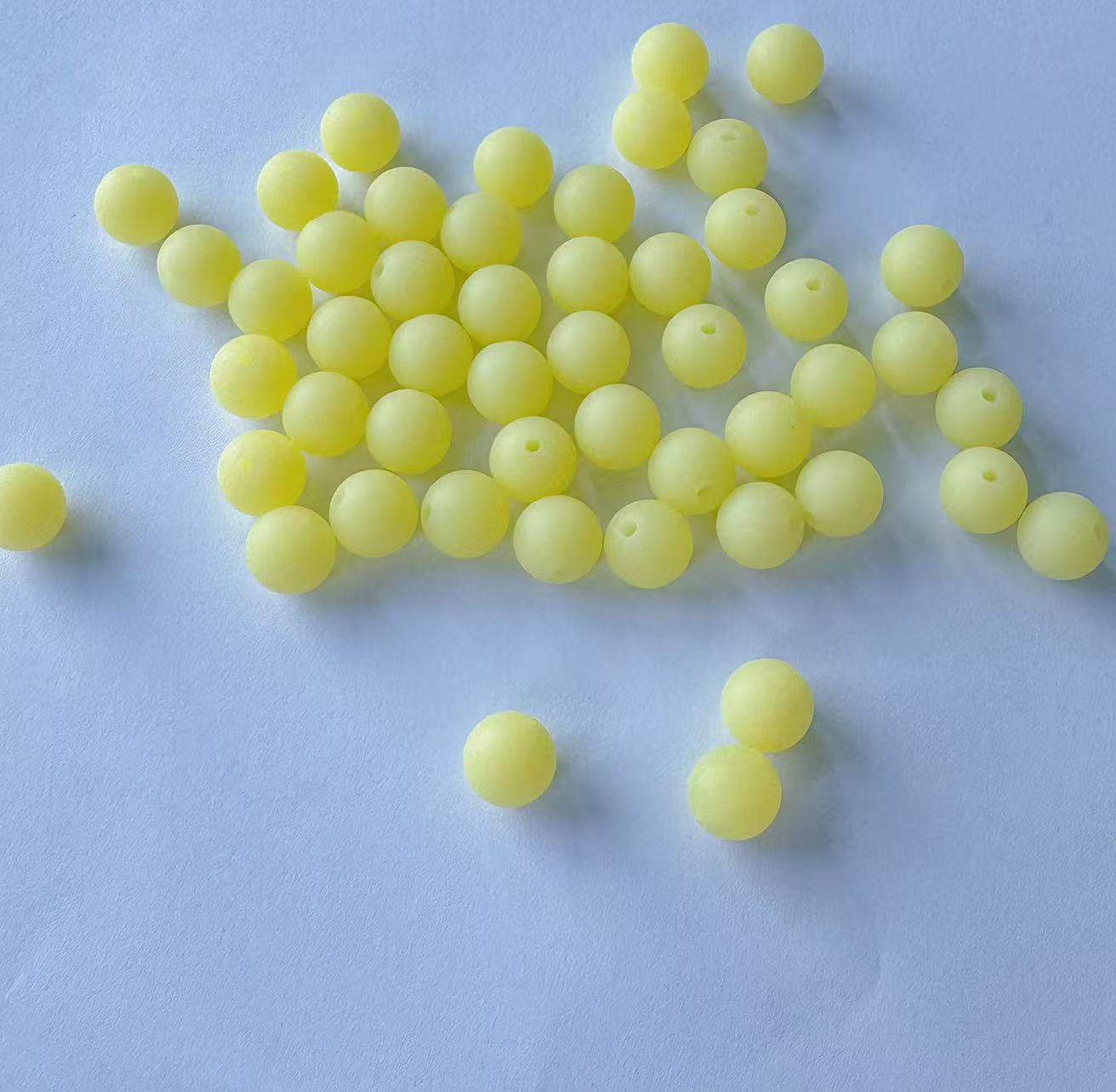 Silicon Lumi Beads, 12mm, use for bracelects, pens, decorations